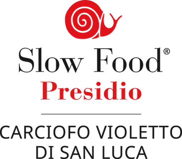 Logo Presidio Slow Food Carciofo Violetto di San Luca